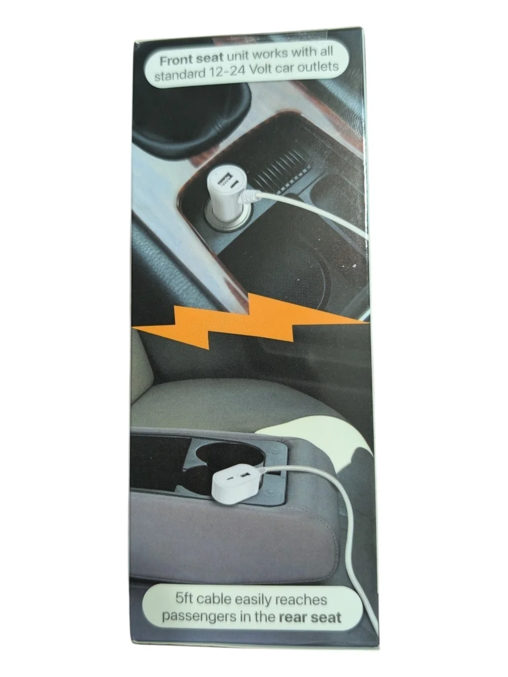 Max Charge white rideshare